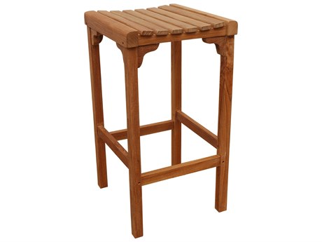 Anderson Teak Montego Backless Bar Chair