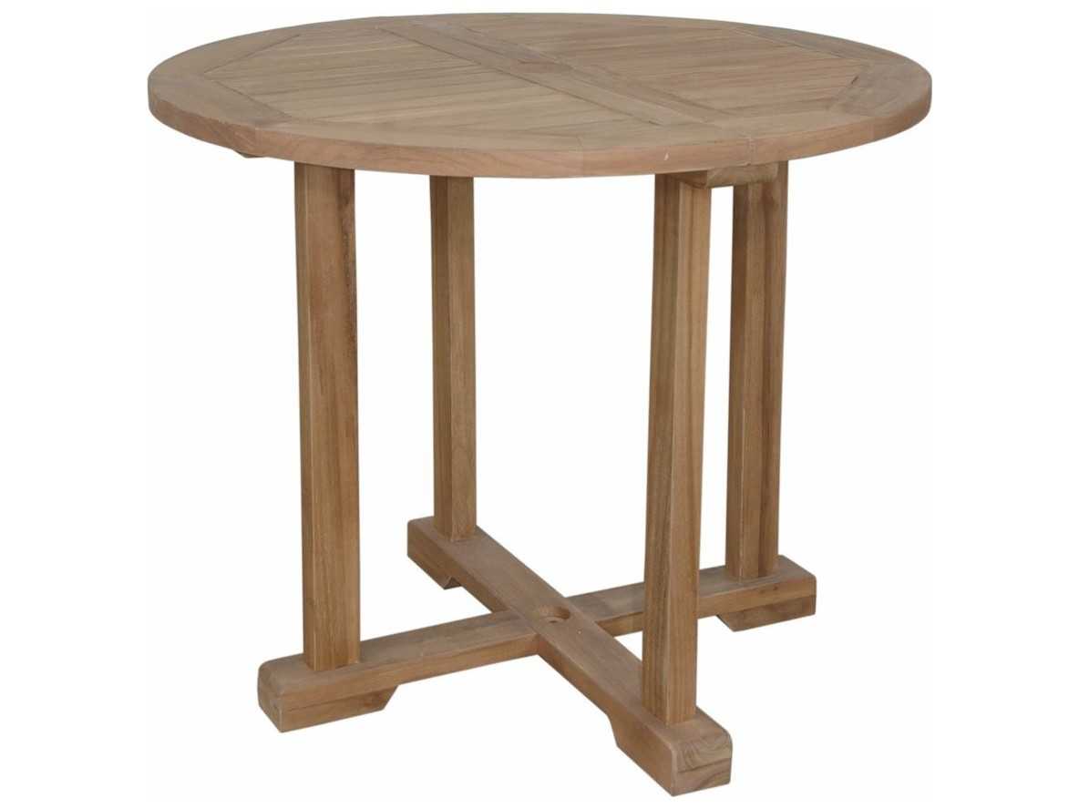 Anderson Teak Montage 35 Bistro Round Table Tb 3535 Hover To Zoom