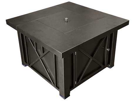 AZ Patio Heaters Decorative Bronze Steel Firepit
