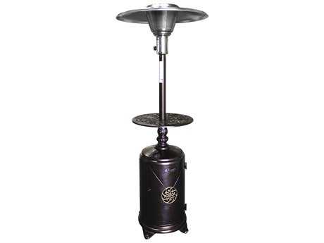 AZ Patio Heaters Tall Outdoor Hammered Bronze Cast Aluminum