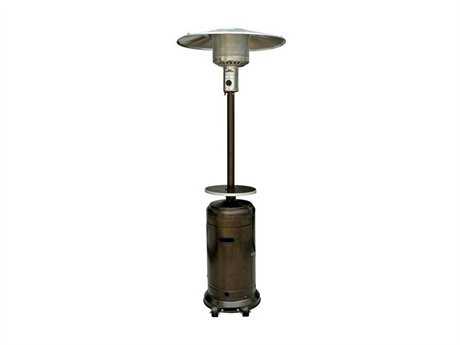 AZ 87 Tall Steel Hammered Bronze Propane Heater
