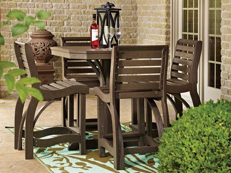 C.R. Plastic St. Tropez Counter Height Set