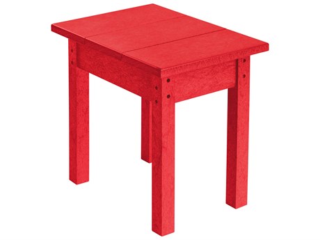 C.R. Plastic Generation Recycled Plastic 18''W x 13''D Rectangular End Table