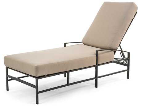 Caluco San Michelle Aluminum Cushion Arm Adjustable Chaise Lounge
