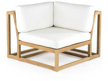 Caluco Cozy Teak Sectional Corner Replacement Cushion
