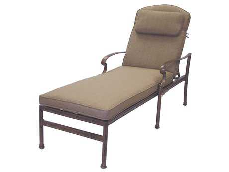 Darlee Outdoor Living Santa Barbara Cast Aluminum Chaise Lounge