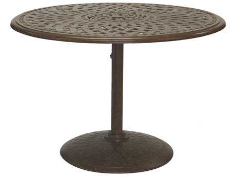 Darlee Outdoor Living Series 60 Cast Aluminum 42 Round Dining Table
