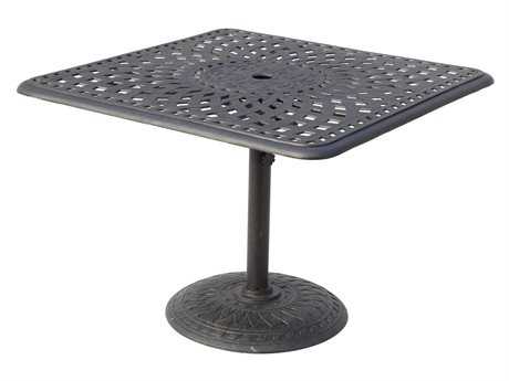 Darlee Outdoor Living Series 60 Cast Aluminum 36 Square Dining Table