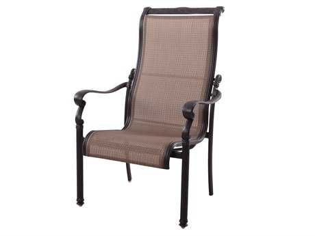 Darlee Outdoor Living Standard Monterey Cast Aluminum Antique Bronze Dining Chair