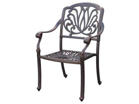 Darlee Outdoor Living Elisabeth Replacement Dining Chair Seat Cushion