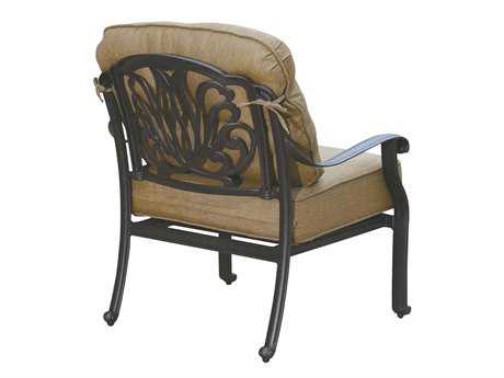 Darlee Outdoor Living Elisabeth Replacement Club Chair Seat and Back Cushion