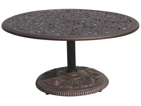 Darlee Outdoor Living Series 80 Cast Aluminum Antique Bronze 42 Round Chat Table