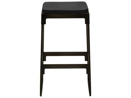 Driade Mingx Steel Cushion High Stool In Black