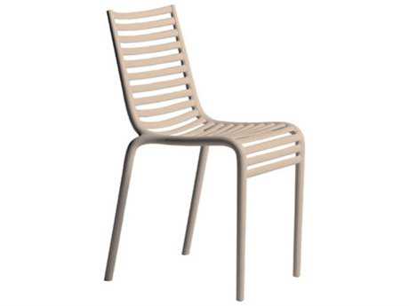 Driade Pip-e Polypropylene Monobloc Stackable Chair in Carnation