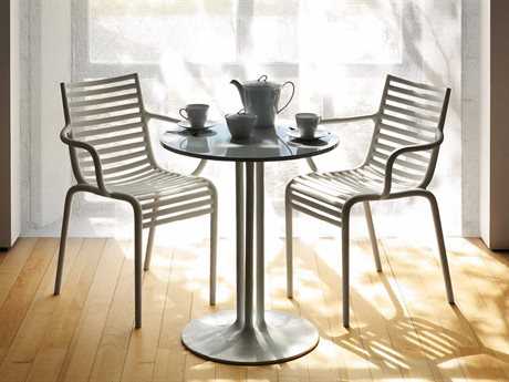 Driade Pip-e Polypropylene Monobloc Dining Set in White