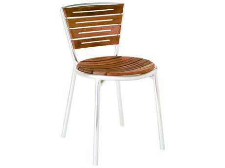EMU Karen Aluminum Stacking Side Chair
