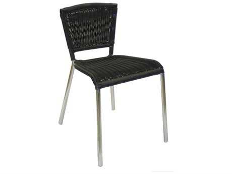EMU Laura Aluminum Stackable Side Chair