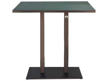 EMU Lock Steel 48 x 32 Rectangular Bar Table
