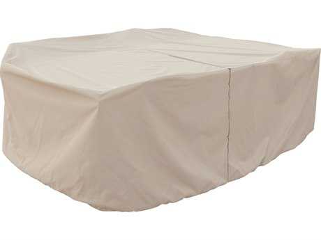 Treasure Garden Medium Oval/RectangleTable & Chairs Cover with Umbrella Hole