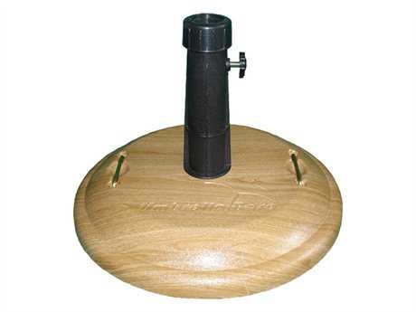 Fiberbuilt Concrete Basket Weave 19'' 55 Pound Umbrella Base