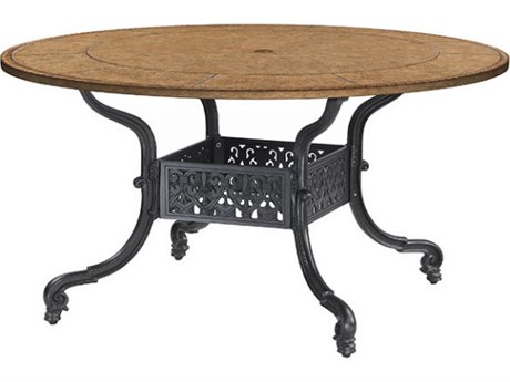 GenSun Florence Cast Aluminum 48 Round Dining Table Base