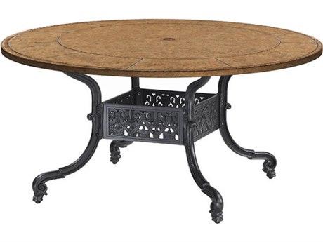 GenSun Florence Cast Aluminum 54 Round Dining Table Base