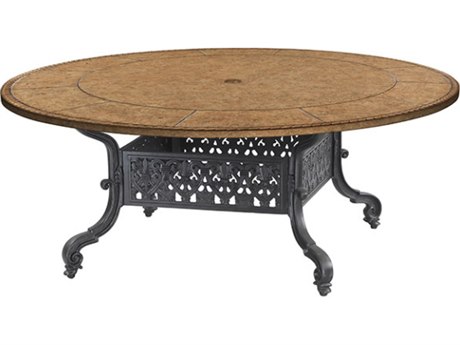 GenSun Florence Cast Aluminum 42 Round/Square Chat Table Base