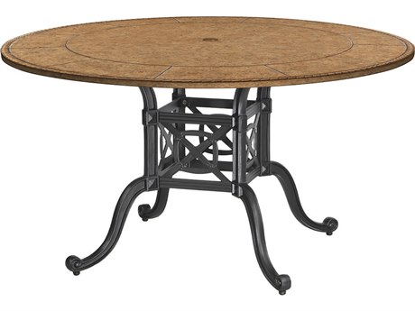 GenSun Grand Terrace Cast Aluminum 48 Round Dining Table Base