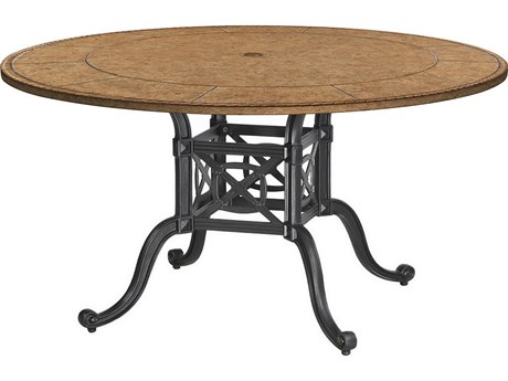 GenSun Grand Terrace Cast Aluminum 54 Round Dining Table Base