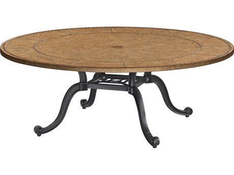 GenSun Grand Terrace Cast Aluminum 42 Round/Square Chat Table Base