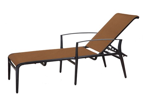 GenSun Phoenix Padded Sling Aluminum Chaise Lounge