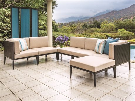 GenSun Drake Woven Modular Cushion Lounge Set