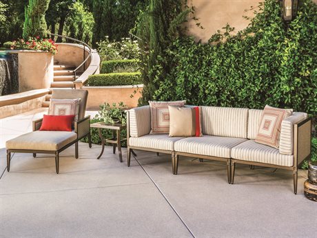 GenSun Drake Woven Modular Cushion Lounge Set