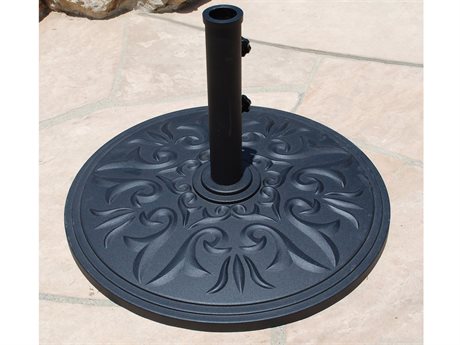 Galtech Cast Aluminum 75 lb. Round Umbrella Base