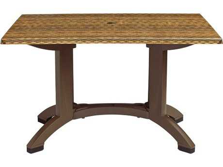 Grosfillex Sumatra 48 x 32 Rectangular Table