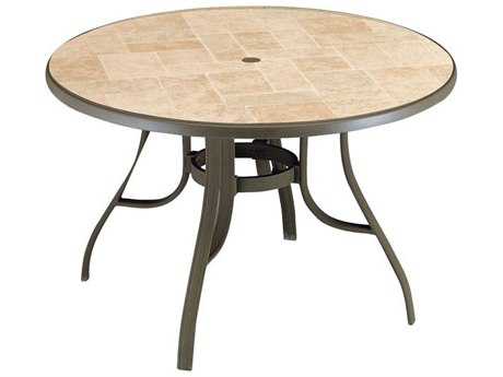 Grosfillex Toscana Resin 48 Round Dining Tables