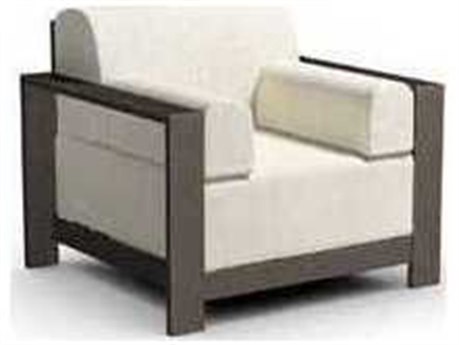 Homecrest Grace Cushion Aluminum Chat Chair
