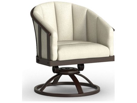 Homecrest Liberty Aluminum Swivel Rocker Barrel Chair