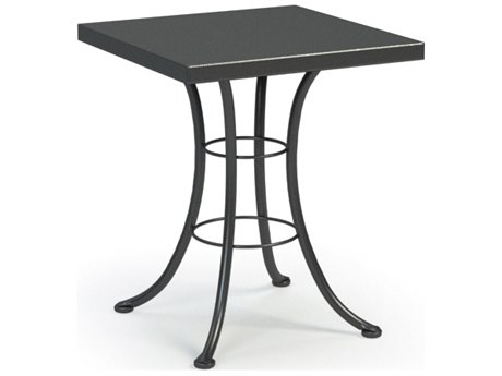 Homecrest Embossed Aluminum 24 Square Bistro Table