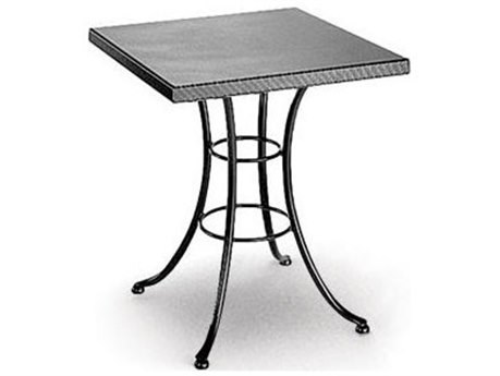 Homecrest Embossed Aluminum 30 Square Bistro Table