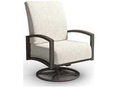Homecrest Havenhill Cushion Aluminum Swivel Rocker Chat Chair
