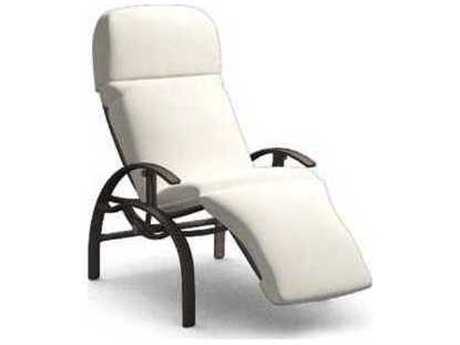 Homecrest Holly Hill Cushion Aluminum Arm Adjustable Lounge Chair