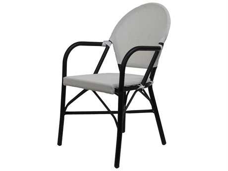 Jaavan Cafe Teak Mesh Side Chair with or w/o LOGO