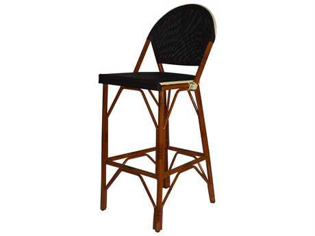 Jaavan Cafe Teak Mesh Barstool with or w/o LOGO