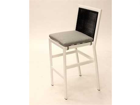 Koverton Parkview Woven Wicker Armless Bar Stool