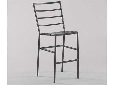 Koverton Linear Extruded Aluminum Armless Stacking Bar Stool