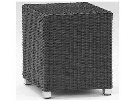 Koverton Soho Wicker 18'' Wide Square Occasional Side Table