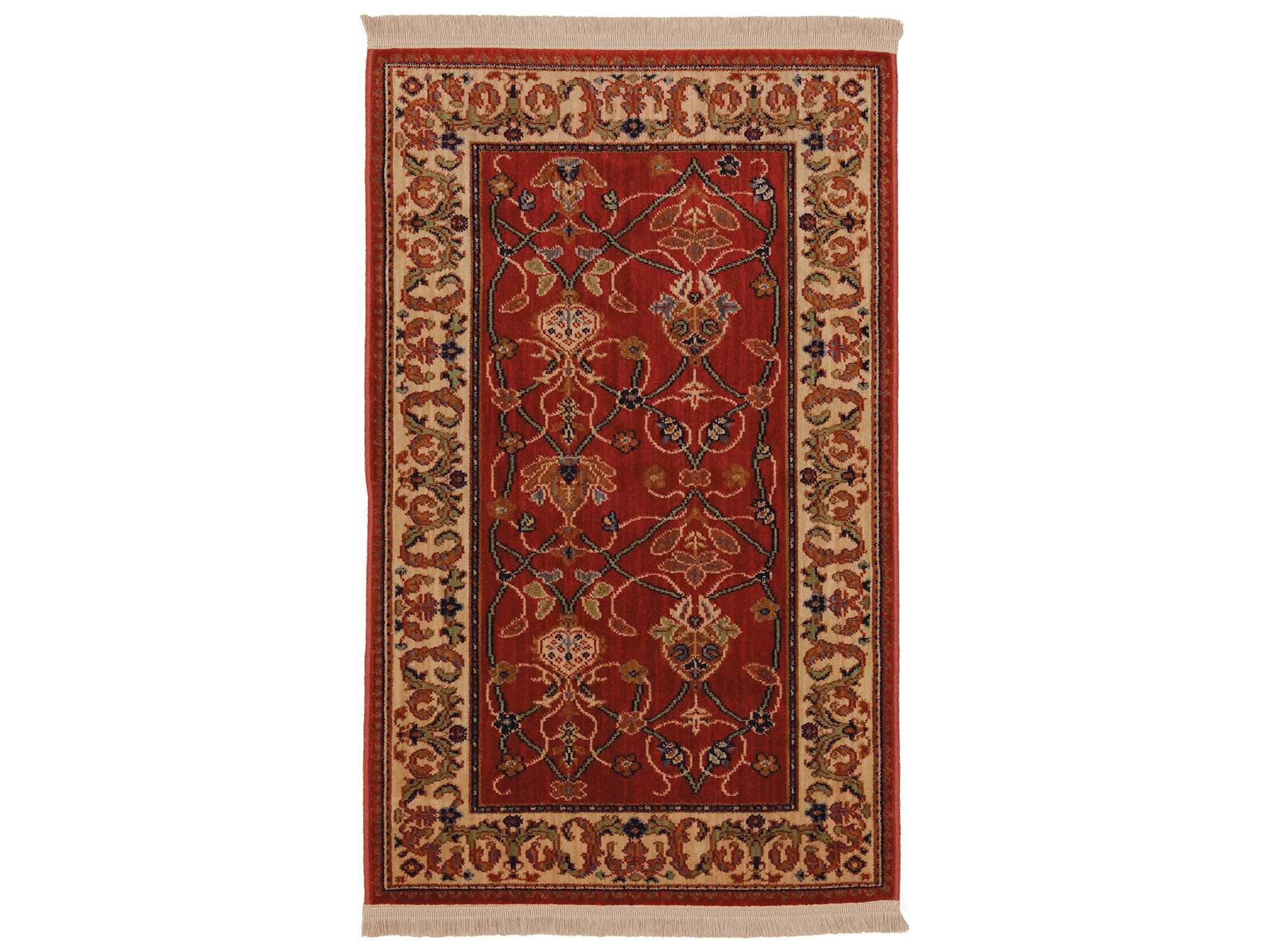Karastan Rugs English Manor William Morris Rectangular Pepper Red Area