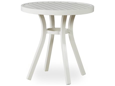 Lloyd Flanders Lux Aluminum 27 Round Bistro Table with Stat Top
