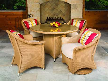Lloyd Flanders Generations Wicker Dining Set